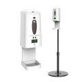 Non Contact Foam Sanitizer Automatic Dispenser with Temperture Measurement Wall Mounted Floor Stand